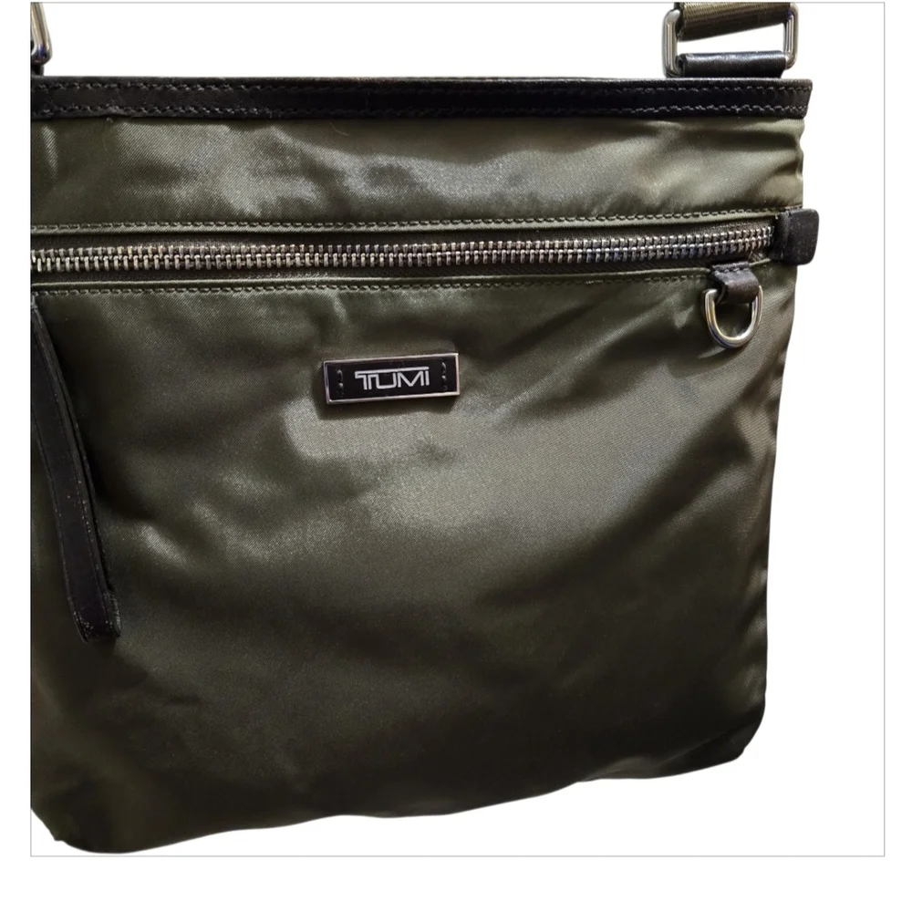 Tumi Olive Crossbody Bag